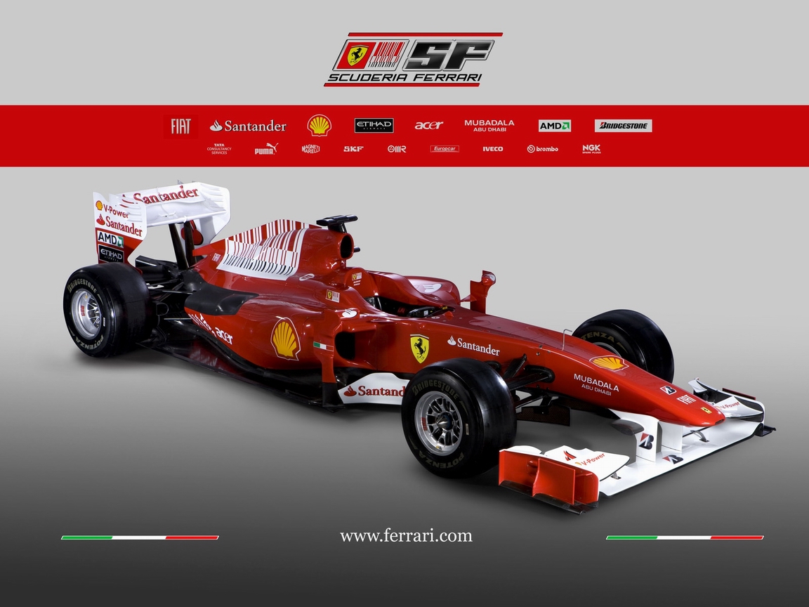 FERRARI F10 1152x864